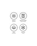 Madame Coco Klimalı Yastık - Beyaz/açık Gri - 50x70 Cm