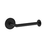 VitrA Origin A4488736 Tuvalet Kağıtlığı, Mat Siyah