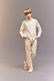 Erkek Çocuk Balloon Fit Standart Paça Twill Pantolon