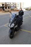 Sym Joymax 250 İ Ön cam 2013 2016 Model Yılı 54cm Şeffaf Renk 4mm Kısa Spor Cam Cam
