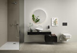 VitrA Origin A42581 Ankastre Lavabo Bataryası, İki Rozetli, Sıva Üstü, Krom