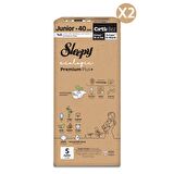 Sleepy Ecologic Premium Plus Süper Paket Bebek Bezi 5 Numara Junior 80 Adet