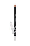 Flormar Suya Dayanıklı Mat Göz Kalemi (BEYAZ) - Waterproof Eyeliner - 113 Pure White - 8690604109135