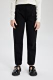 DeFacto Kız Çocuk Straight Fit Pantolon C4593A824SPBK81