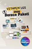 Rehberlik Destekli Vitamin LGS 2026 Derece Paketi 36 Kitap+Dijital
