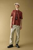 DeFacto Yazlık Pantolon Relax Fit Rahat Kesim Kargo Cepli Lastikli Paça B5832AX24SPGR302