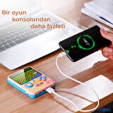 ScHitec G6 Retro 3.5 inç Tv Bağlanan Oyun Konsolu Mavi (666 Klasik Oyunlar)