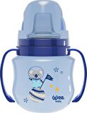 Wee Baby Galaxy Akıtmaz Alıştırma Bardağı 125 ml Mavi