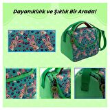 NPO Kids Rabbit Sevimli Tavşan Temalı Kız/Erkek RGB Logolu Beslenme Çantası