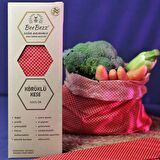 BEEBEZZ KÖRÜKLÜ KESE / KIRMIZI PUANTİYE
