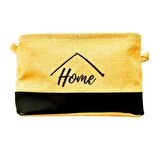 Home Jüt Hasır Ev Düzenleyici Mutfak Banyo Salon Sepeti Katlanır Sıvı Korumalı Büyük
