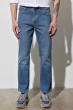 Texas Straight Fit Normal Bel Denim Esnek Jean Kot Pantolon