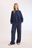 DeFacto Coool Wide Leg Eşofman Altı Beli Lastikli Geniş Bol Paça B3345AX25SPNV241