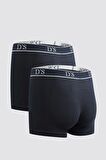 Lacivert Boxer Set 4HC44ORTBS02