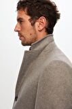 Ds Damat Regular Fit Gri Kaşe Kaban 5HF08ORT10000 5HF08ORT10000