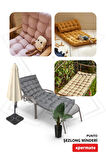 XPERMATE Şezlong Minderi PUNTO 60x180x12 cm Antrasit