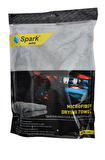 Polikur 3224 Güderi Oto Kurulama Bezi & Spark 2315 Havlu Bez & Spark 2316 Peluş Oto Bezi (3'lü SET)