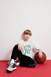 DeFacto Erkek Çocuk NBA Boston Celtics Bisiklet Yaka Kısa Kollu Tişört D9549A825SMWT34