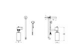 VitrA Origin A4470036 Temassız Sıvı Sabunluk, Ankastre Elektrikli, Mat Siyah