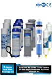 Açık Kasa Su Arıtma 80 GPD Süper Membranlı 5 Aşamalı Cift Karbonlu Ekonomik Paket