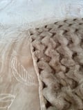 Aslan Bubble Çift Taraflı / Çift Katlı /Çift Kişilik/ Lüx Battaniye/ 4,5 kg / Modern / Şık / Çeyizlik