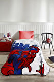 Özdilek Spiderman Blue City Disney Lisanslı Tek Kişilik Çocuk Battaniyesi 155x215