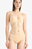 DeFacto Yarım Dolgulu Micro Dolgulu Push Up Tişört Bra-Fall in Love C1525AX25SPBG392