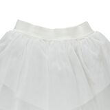 Panço Kız Çocuk Asimetrik Kesim Tütü Etek Siyah