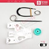 Citroen C5 MK2 MK3 2007-2018 4/5 Kapı 9675898980 İçin Elektrikli Ön Sağ Cam Kriko Tamir Seti