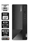 LENOVO ThinkCentre Neo 50T i5 12400 64GB RAM 2TB SSD W11PRO 11SE00BJTX MASAÜSTÜ PC & PER4 BELLEK