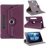 Hometech Alfa-8SL 8"Standlı Tablet Kılıfı+Nano Kırılmaz Ekran Koruyucu+Dokunmatik Kalem