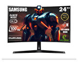 Samsung ESSENTİAL S36G 24''100 HZ 4 MS(HDMI+D-SUB) FULL HD CURVED MONİTÖR