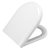 VitrA 85-003R009 SESYOK Klozet Kapağı, Yuvarlak Form, Yavaş Kapanır, Kolay Çıkabilir, Beyaz