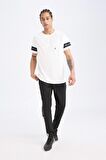 DeFactoFit Sporcu Jogger Eşofman Altı Slim Fit Dar Kesim Standart Paça Skuba Dalgıç Kumaş D0670AX24AUBK81