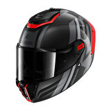 SHARK SPARTAN RS CARBON SHAWN KIRMIZI SİYAH GRİ KAPALI KASK