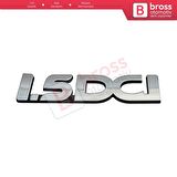 Renault Dacia Sandero Logan MK1 848900044R İçin Krom 1 5DCI Arka Bagaj Logo Amblem Monogram Yazısı 