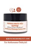 Portakal Kabuğu Yağlı Krem Deodorant 40 ml. %100 Doğal