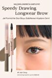 Uzun Süre Kalıcı, Yoğun Pigmentli Kaş Jeli Peripera Speedy Drawing Longwear Brow (01 Ash Gray)