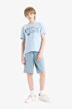 DeFacto Erkek Çocuk Beli Lastikli Basic Düz Şort B5867A825SMBE606