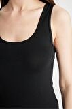DeFacto Regular Fit Pamuklu Basic Düz Siyah İç Atlet-Fall in Love R9041AZ24AUBK81