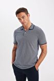 DeFacto Slim Fit Dar Kesim Kısa Kollu Pamuklu Polo Tişört D0033AXNSNV241