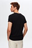 Ds Damat Slim Fit Siyah T-Shirt 4HC141996755M