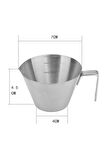 Paslanmaz Çelik 100 ml Espresso Shot Kupası Kahve Jug Ölçü Bardağı cin574
