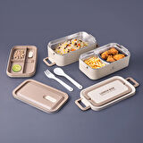 Aryıldız Bento Lunch Box Beige 2000 ml