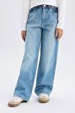 DeFacto Kız Çocuk Wide Leg Geniş Paça Jean Pantolon D9157A825SPNM28