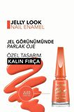 Flormar Jel Görünümlü Parlak Oje (MERCAN KIRMIZI) - Jelly Look Ne. - Jl03 Coral Red - 8690604233618