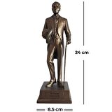 Şapkalı Atatürk Heykeli Biblo - Büyük Boy