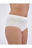 Kadın Büyük Beden Külot Full Brief (5XL, 6XL, 7XL) 5 Farklı Renk 1 Pakette