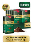 Jacobs Monarch Sert İçim Öğütülmüş Filtre Kahve 4 x 500 gr