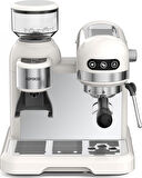 Karaca Coffeemaid Kahve Öğütücülü, Köpürtücülü 19 Bar Basınçlı Espresso Latte Cappuccino Americano Mk. 1,4L